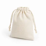 Cotton Muslin Drawstring Pouch - Bags wholesale line